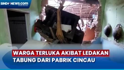 Tabung Pabrik Cincau Meledak dan Rusak Rumah Warga, 1 Orang Terluka