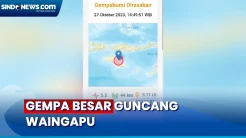 Waingapu NTT Diguncang Gempa Besar Magnitudo 5,5