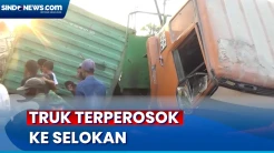 Kontainer Terpental dan Timpa 2 Pengendara Motor di Makassar, Diduga Rem Blong