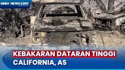 Siramkan Air dari Pesawat, Damkar California Berusaha Padamkan Api