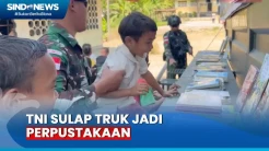 TNI di NTT Sulap Truk jadi Perpustakaan Demi Tingkatkan Minat Literasi