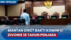 Breaking News! Putusan Kasus Korupsi BTS 4G, Mantan Dirut BAKTI Kominfo Divonis 18 Tahun Penjara 