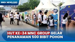 Rangkaian HUT ke-34 MNC Group dengan Menggelar Penanaman 500 Bibit Pohon