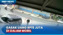 Terekam CCTV, Pencuri di Cianjur Gasak Uang Rp15 Juta di dalam Mobil Viral di Media Sosial