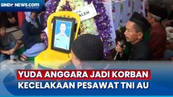 Jenazah Mayor Penerbang Yuda Anggara Seta Tiba di Rumah Ibunya di Magetan