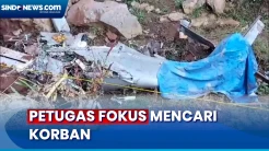 Hari Kedua Kecelakaan Pesawat, Petugas Masih Belum Evakuasi Puing Pesawat