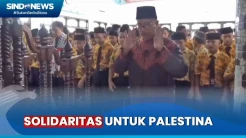 Ratusan Siswa di Deli Serdang Gelar Salat Gaib dan Penggalangan Dana untuk Palestina
