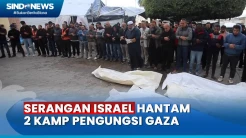 Rentetan Serangan Israel Hantam 2 Kamp Pengungsi Gaza