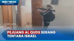 Aksi Herok Pejuang Al Quds Palestina Menghadang Pasukan Israel di Jalanan Kota Gaza
