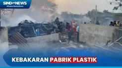 Pabrik Plastik di Kalideres Ludes Terbakar, Warga Curi Besi Sisa Kebakaran