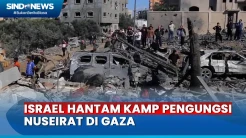 Sedikitnya 20 Tewas Saat Kamp Pengungsi Nuseirat Dihantam Bom Israel
