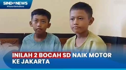 Heboh! Ini 2 Bocah Nekat yang Naik Motor dari Madura ke Jakarta Bermodal Uang Rp100 Ribu