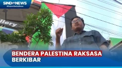 Pemilik Galeri Lukis di Jember Viral, Pasang Bendera Palestina Raksasa