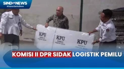 Pastikan Logistik Pemilu Aman Komisi II DPR Sidak Gudang KPUD Sidoarjo