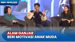 Alam Ganjar Beri Motivasi Anak Muda di Bandung, Berani Coba dan Berani Beda
