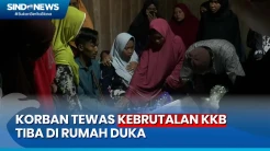 Tangis Keluarga Pecah saat Peti Dibuka, Jenazah Korban Penembakan KKB Tiba di Grobogan