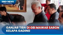 Momen Capres Ganjar Pranowo Tiba di GBI Mawar Saron, Hadiri Mubes PGPI ke-IX