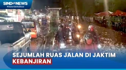 Kali Baru Meluap, Sejumlah Ruas Jalan di Jaktim Terendam Banjir