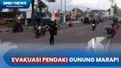 Evakuasi Pendaki di Gunung Marapi Masih Terus Berlangsung