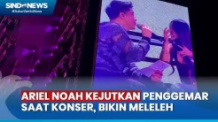 Ariel Berikan Kejutan Kepada Penggemar Wanita saat Konser The Great Journey Of NOAH