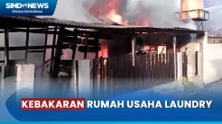 Kebakaran Hanguskan Rumah Usaha Laundry di Jaktim, 1 Orang Tewas