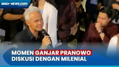 Ganjar Pranowo Makan Malam dan Diskusi dengan Ratusan Milenial di Bekasi