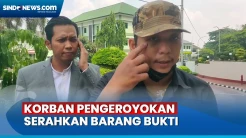 Datangi Denpom Jaya 2, Korban Pengeroyokan Anggota TNI Serahkan Barang Bukti