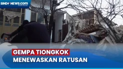 Ribuan Warga Terluka di 2 Provinsi di Tiongkok Terluka akibat Gempa Bumi