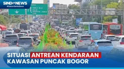 Libur Nataru, Antrean Kendaraan ke Puncak Bogor Membludak Capai 3 KM