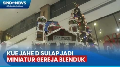 Kreatif! Miniatur Gereja Blenduk Semarang Ini Habiskan 20 Kg Kue Jahe