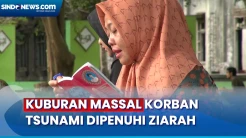 Genap 19 Tahun, Kuburan Massal Korban Tsunami Aceh Dipenuhi Peziarah