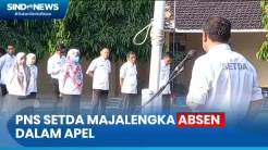 Apel Pertama Pasca Libur Natal, Banyak PNS Setda Majalengka Masih Absen