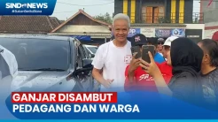 Kunjungi Pasar Rakyat Kebon Agung, Ganjar Berfoto dan Bercanda Bersama Pedagang dan Warga