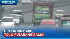 H-2 Tahun Baru 2024, Tol Cipularang Mulai Ramai Kendaraan