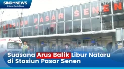 Libur Nataru Berakhir, Begini Suasana Arus Balik di Stasiun Pasar Senen Jakarta