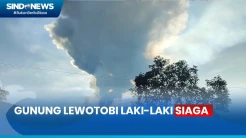 Gunung Lewotobi Laki-Laki di NTT Siaga, Warga Diimbau Waspada!