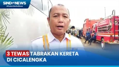 Tabrakan Kereta di Cicalengka, Humas PT KAI: Semua Penumpang Selamat, 3 Petugas Tewas