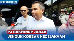 Jenguk Korban Kecelakaan KA di RSUD Cicalengka, Pj Gubernur Jabar: Seluruh Biaya Ditanggung PT KAI