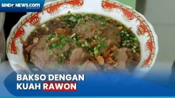 Nikmati Gurihnya Bakso Rawon di Sidoarjo yang Disajikan dalam Satu Mangkuk