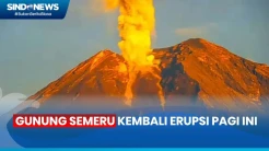 Gunung Semeru Erupsi Pagi Ini, Semburkan Abu Vulkanik 2.000 Meter