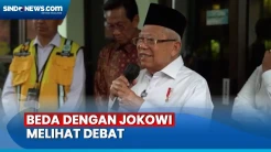 Beda Pandangan dengan Jokowi, Wapres Ma’ruf Amin Sebut Debat Ketiga Pilpres Lebih Hidup