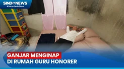 Saat Ganjar Pranowo Menginap di Rumah Guru Honorer di Tegal