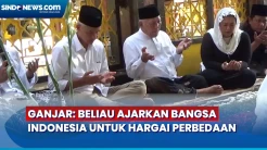 Ziarah ke Makam Gus Dur dan KH Hasyim Asyari, Ganjar Pranowo: Beliau Ajarkan Bangsa Indonesia untuk Hargai Perbedaan
