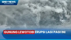 Gunung Lewotobi Kembali Erupsi Pagi Ini, Warga Diimbau Waspada!