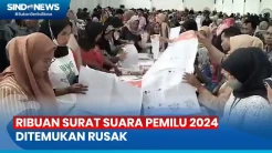 Bawaslu Provinsi Jabar Temukan Ribuan Kertas Surat Suara Pemilu 2024 Rusak