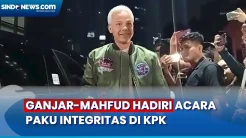 Ganjar-Mahfud Hadiri Acara Paku Integritas Pemberantasan Korupsi di Gedung KPK