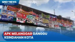Satpol PP DKI Beri Waktu Seminggu untuk Parpol Turunkan APK Melanggar yang Ganggu Keindahan Kota