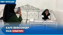 Kafe Dua Dimensi di Mojokerto Bikin Pengunjung Serasa Bersantap di Dunia Komik