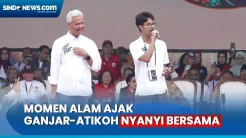 Kampanye Akbar Perdana di Bandung, Alam Ajak Ganjar dan Atikoh Nyanyi Rumah Kita