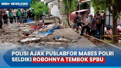 Polres Metro Jakarta Selatan Gandeng Puslabfor Mabes Polri Selidiki Penyebab Robohnya Tembok SPBU di Jakarta Selatan